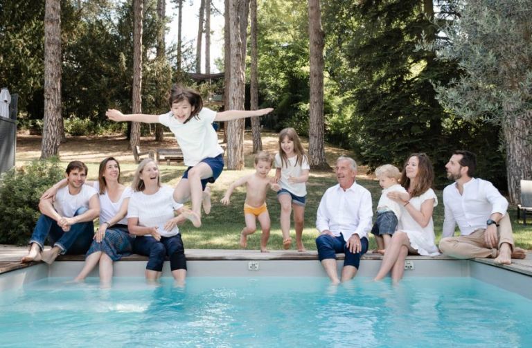 Séance photo grande famille à Lyon