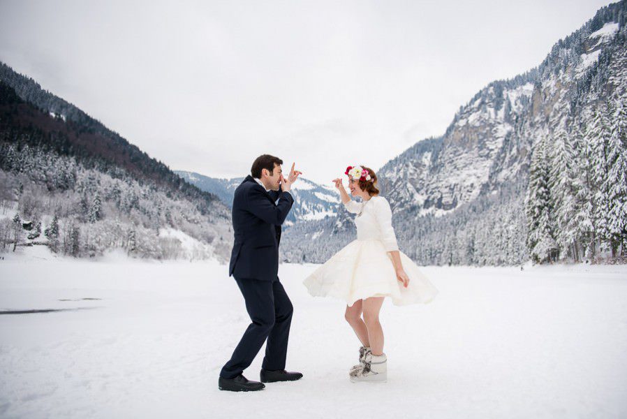 Photos de mariage Morzine - Domaine du Baron Montriond haute savoie