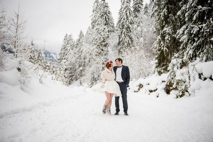 Photos de mariage Morzine - Domaine du Baron Montriond haute savoie