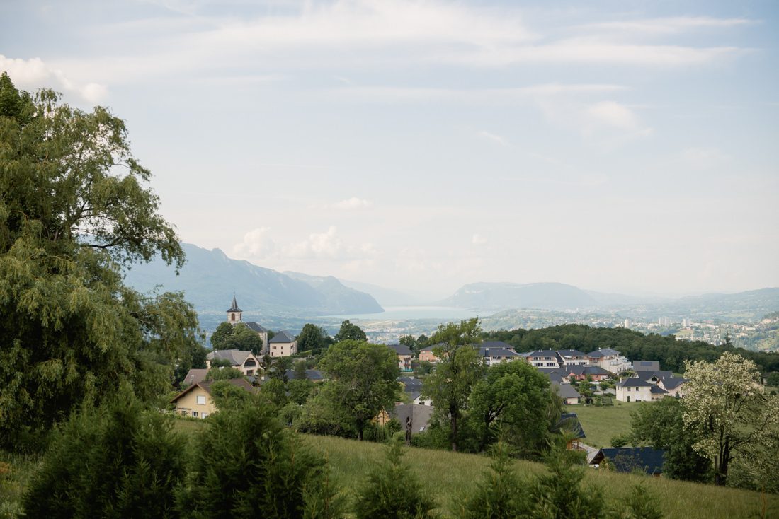 lieu de réception avec vue sur lac du Bourget