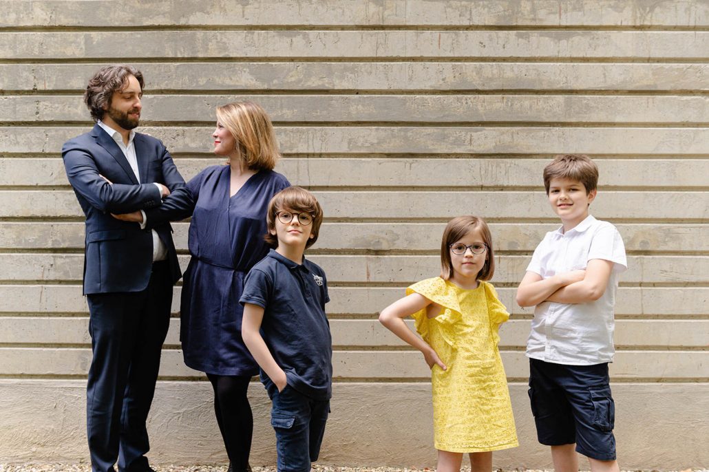 Séance photo famille nombreuse à Lyon