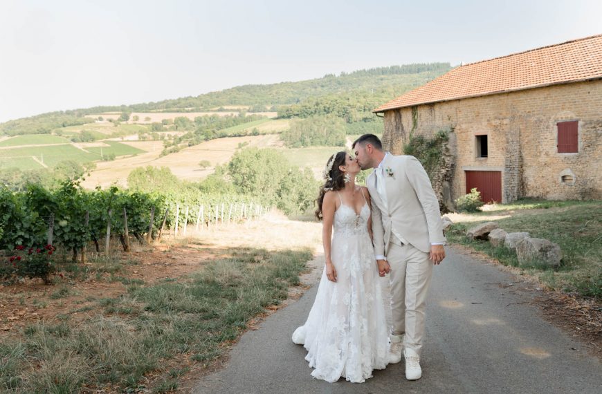 Mariage au château de Pierreclos