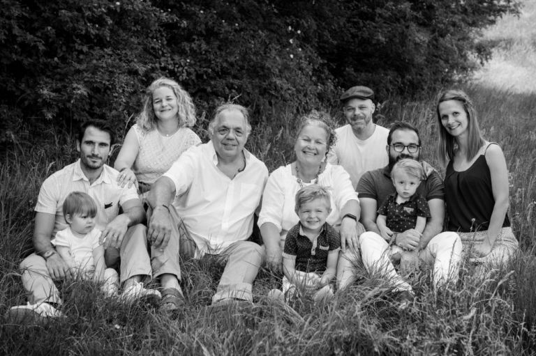 Séance photo famille multi-générations Lyon