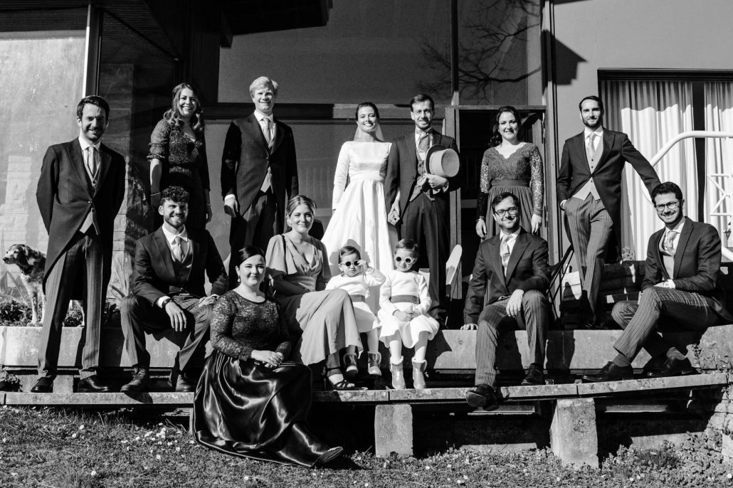 Mariage d'hiver à l'Abbaye de Talloires