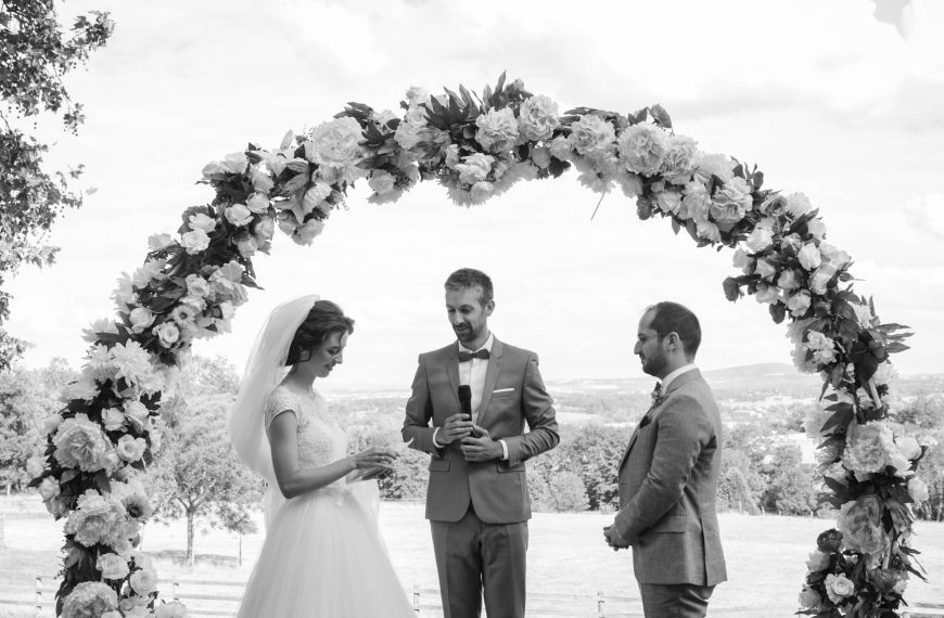 Mariage chateau des gaudras Ardèche